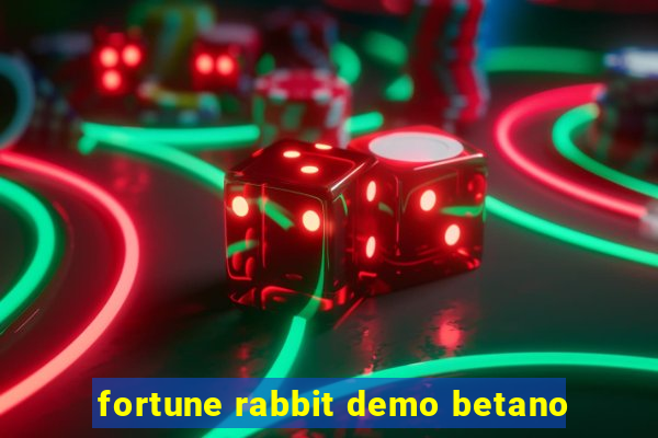 fortune rabbit demo betano